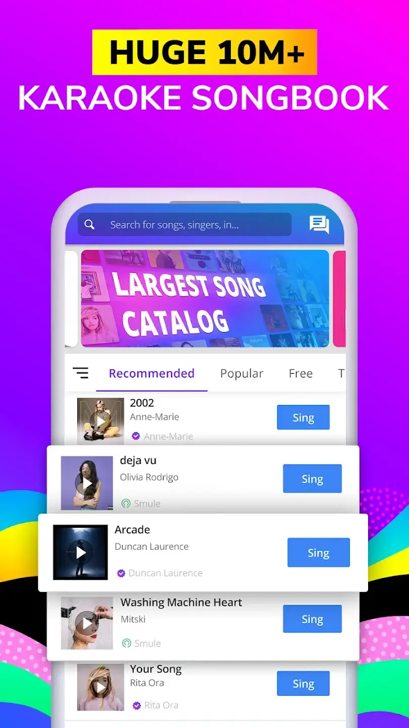 Screenshot Smule APK Download untuk Android