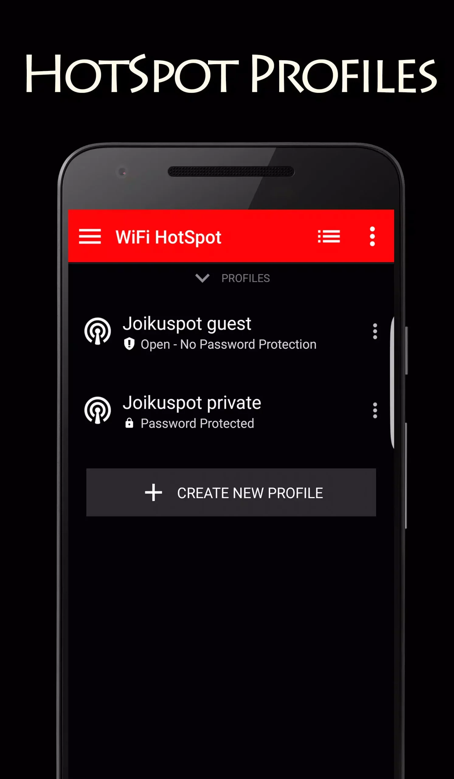 Screenshot JoikuSpot WiFi Hotspot APK 2.0.1