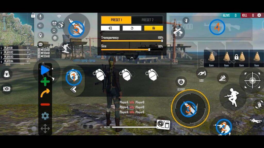 Screenshot Modlite Injector APK v4 untuk Free Fire